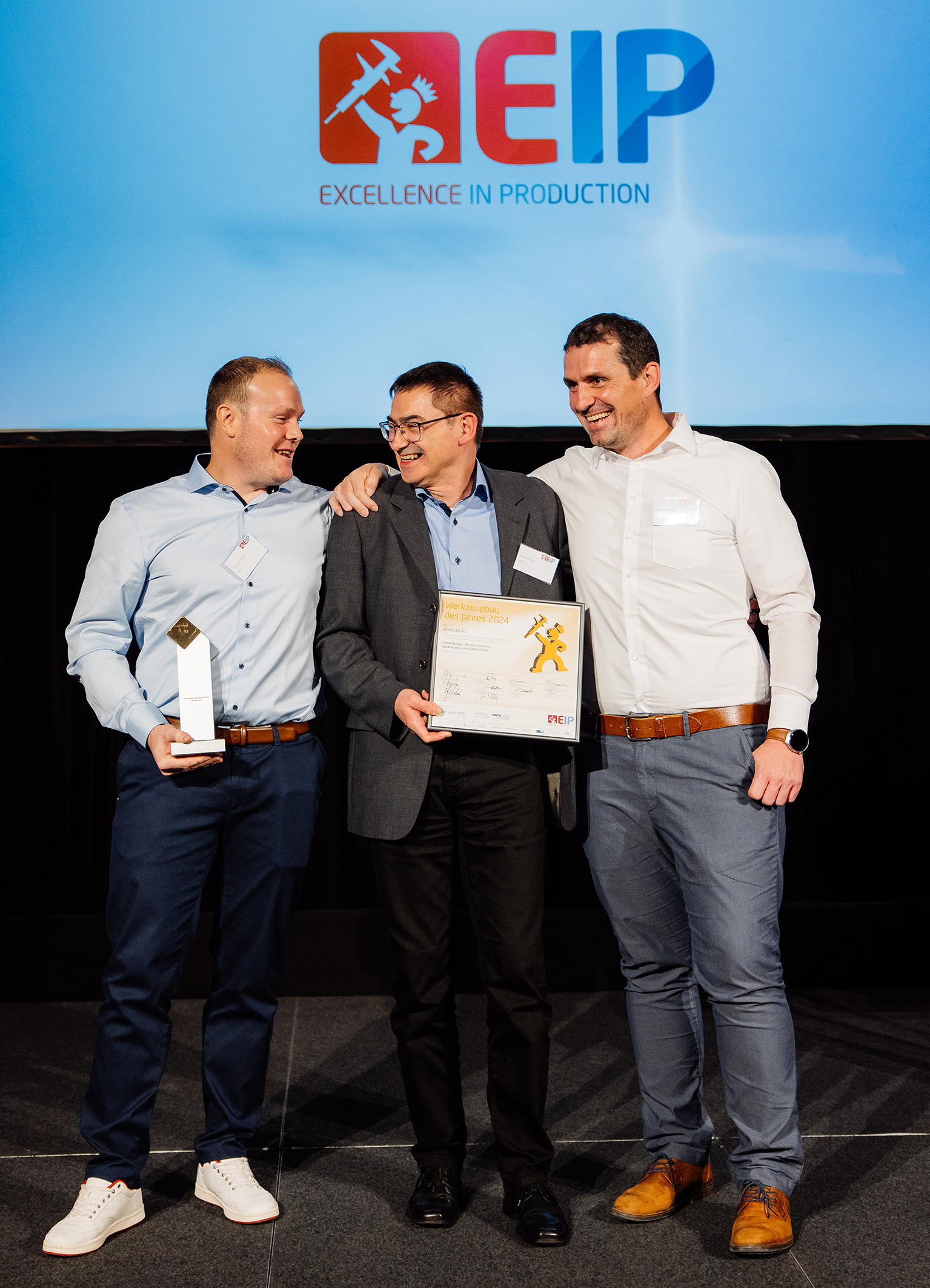 Sieger im Wettbewerb Excellence in Production zum Werkzeugbau des Jahres 2024 Sieger im Wettbewerb Excellence in Production zum Werkzeugbau des Jahres 2024