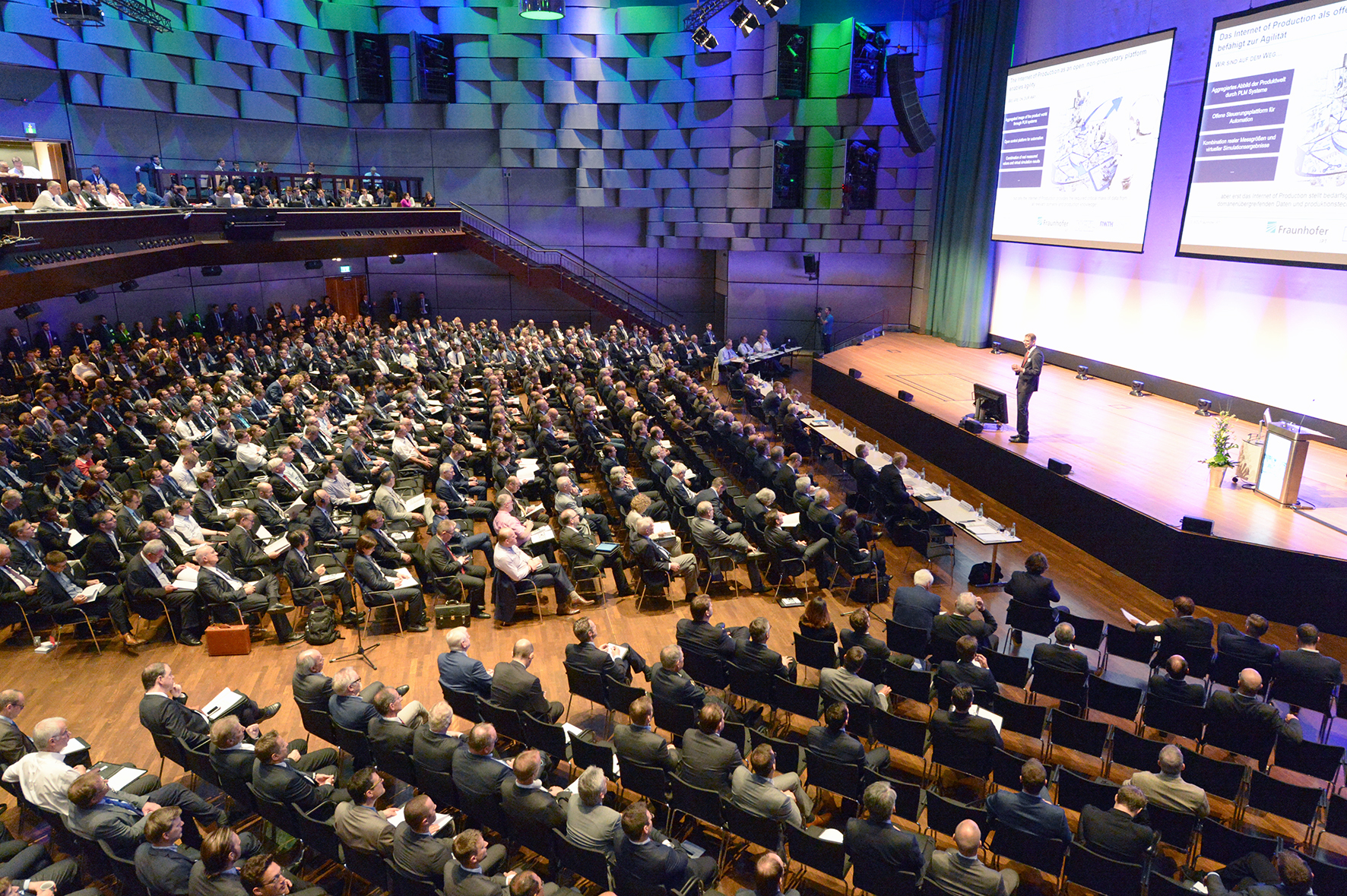 The Aachen Machine Tool Colloquium is considered one of the world's most renowned conferences on production technology.